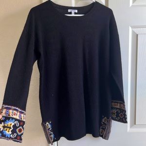 JOHNNY WAS cashmere and wool sweater